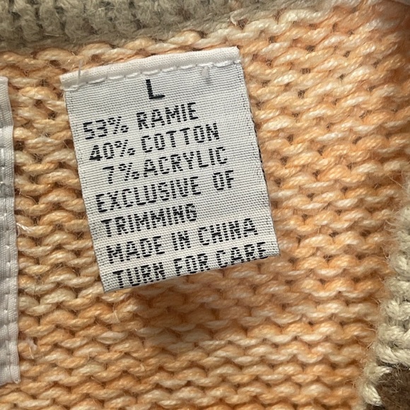 STORYBOOK KNITS Meeting With Noah Knit Cardigan Sweater Noah’s Ark Bible Large - Picture 11 of 13